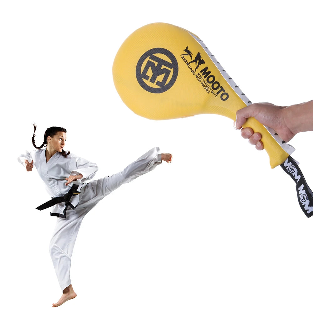 Kids Taekwondo PU Rebound Sponge Durable Double Kick Pad Target for