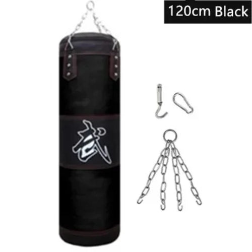 100/120cm Unfilled Heavy Punching Bag Professional Boxing Sandbag with