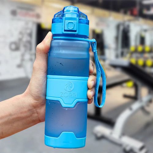 ZORRI Sports Water Bottle Protein Shaker Bpa Free Eco-Friendly