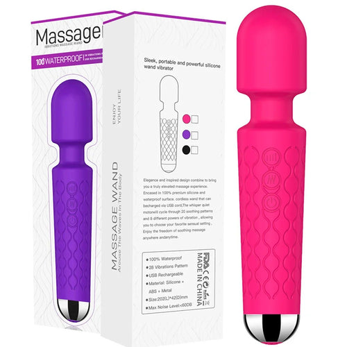 Massage Stick for Women Powerful 20 Vibration Modes Neck Shoulder Back