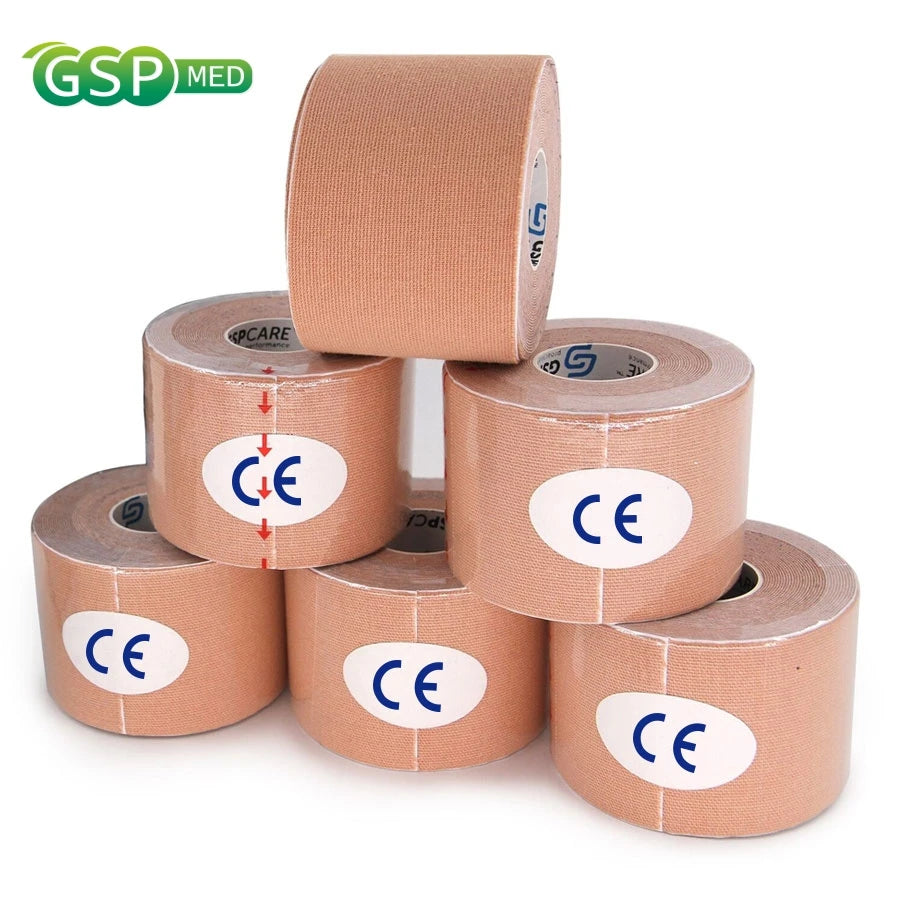 5 Sizes Kinesiology Tape Athletic Recovery Elastic Adhesive Muscle