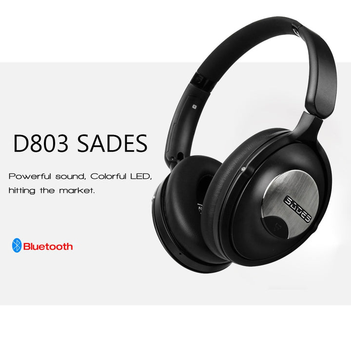 SADES D803 Light Weight Wearing Wireless Bluetooth Headphone