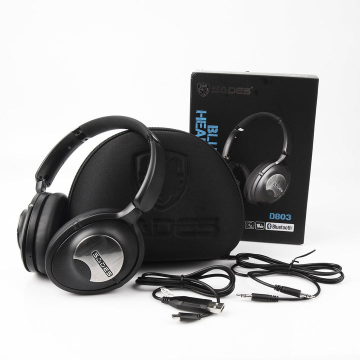 SADES D803 Light Weight Wearing Wireless Bluetooth Headphone