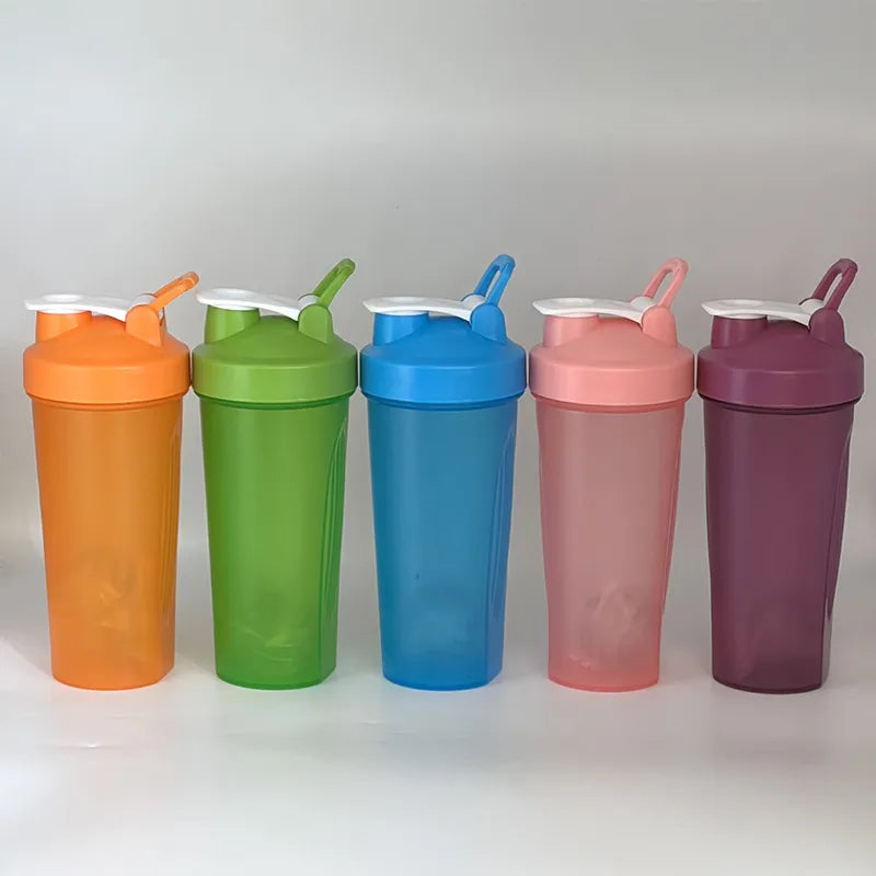 600ml Protein Shaker Bottle Protein Powder Shake Cup for Gym Ffitness