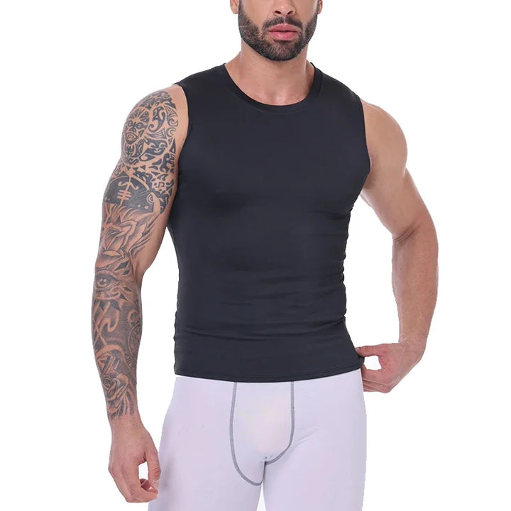 Men Compression Tank Top Slim Sleeveless Vest Breathable Quick Dry for