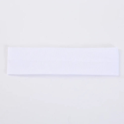 Elastic Cotton HairBand Fashion Headbands for Women Men Solid Running