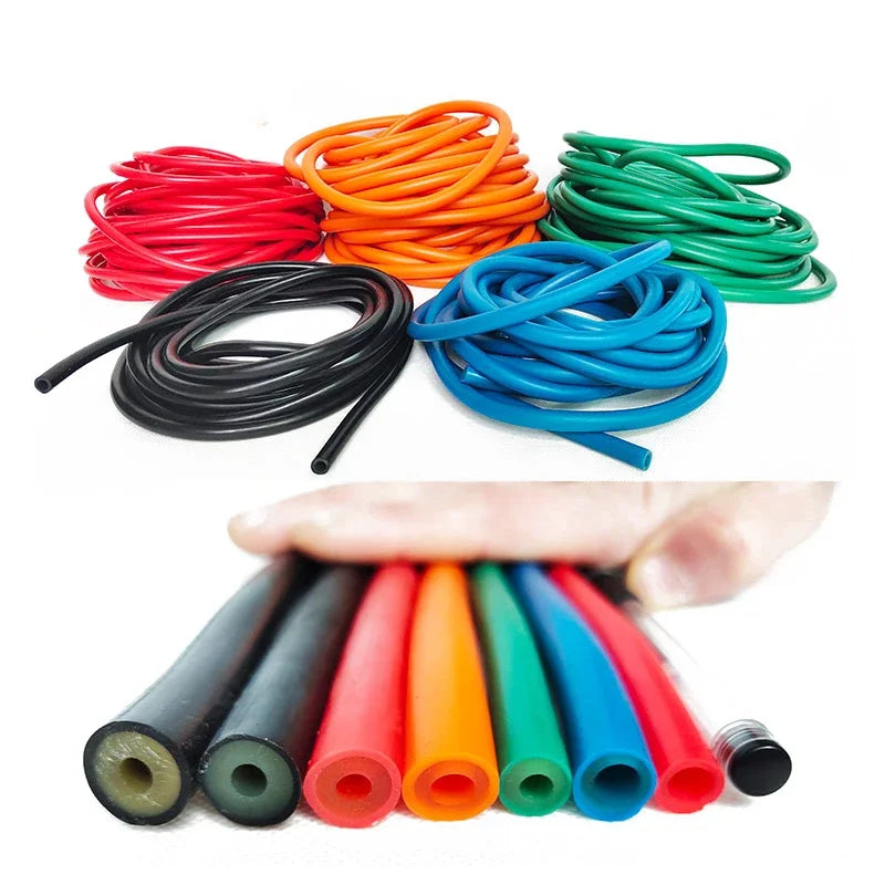 30 42 65 80cm Thicken Latex Gym Rubber Pull Rope Resistance Band Fitness Training Trainer Taekwondo Kick Customizable