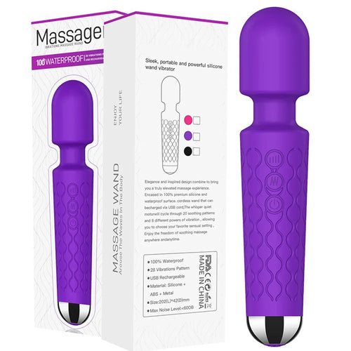 Massage Stick for Women Powerful 20 Vibration Modes Neck Shoulder Back