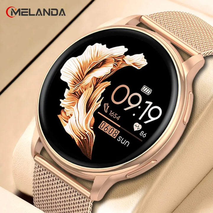 Bluetooth Call Smart Watch Women Custom Dial Steel Watches Men Sports