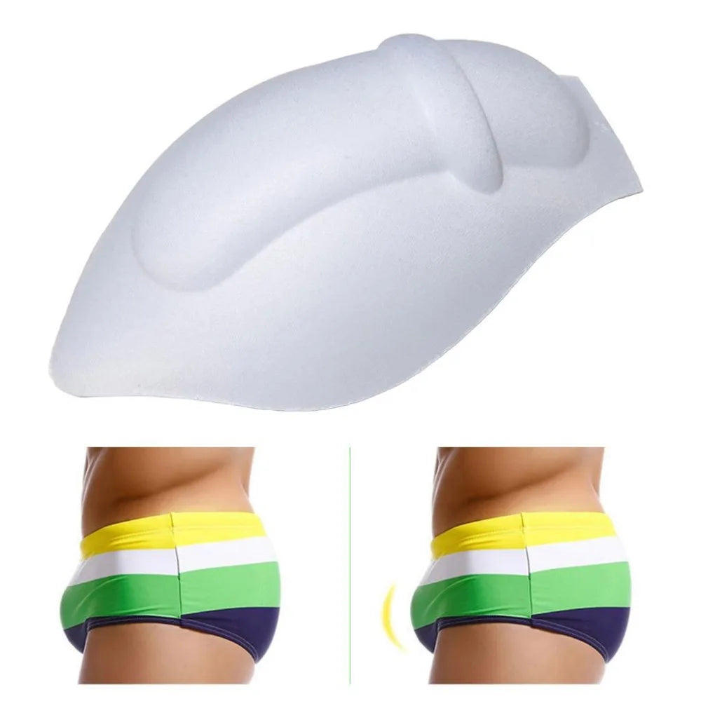Men‘s Underwear Cup Bulge Protective Sponge Pad Cushion Brief Swimming