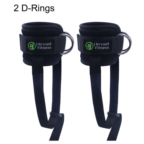 Dumbbell Ankle Straps Leg Weights Tibialis Trainer Adjustable D-ring