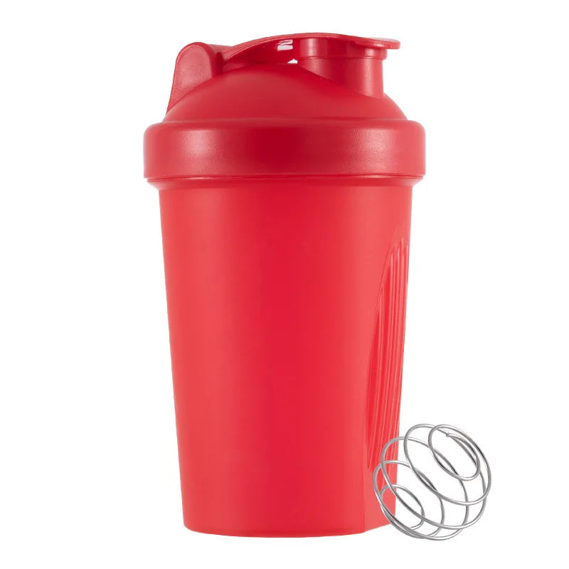 400ML Blender Shaker Bottle with Scale Protein Shakes Leakproof for Powder Workout Gym Sport Mixing Cup Water Bottle