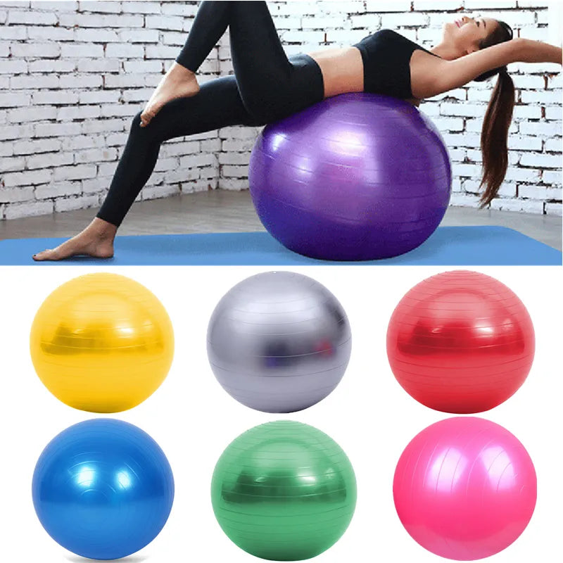45/25cm Yoga Ball Exercise Gymnastic Fitness Pilates Ball Balance