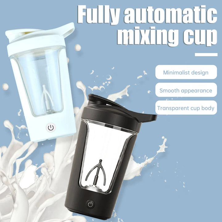 350ML Electric Protein Powder Mixing Cup Automatic Shaker Bottle Mixer Shake Bottle Milk Coffee Blender Kettle for Gym outdoor