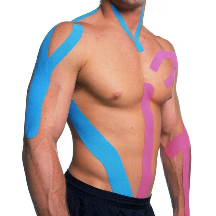 Kinesiology Tape Athletic Recovery Elastic Tape Kneepad Muscle Pain