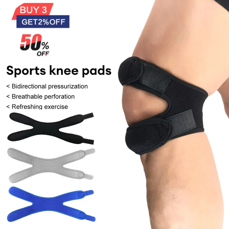 1PCS Sports Knee Pad Patella Band Elastic Bandage Band Knee Pad