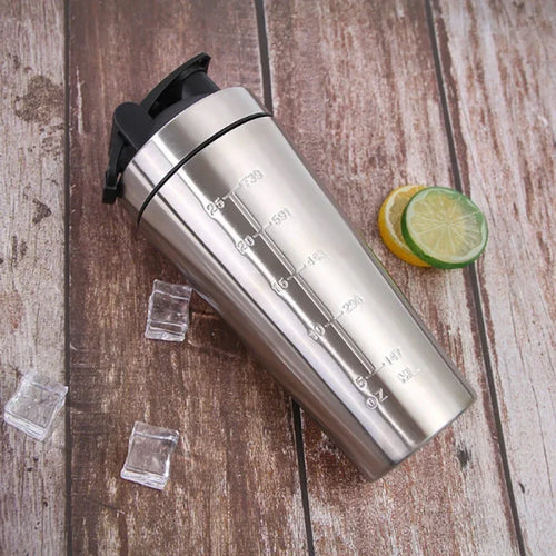 Stainless Steel Protein Powder Shaker Bottle Leak Proof Water Bottle