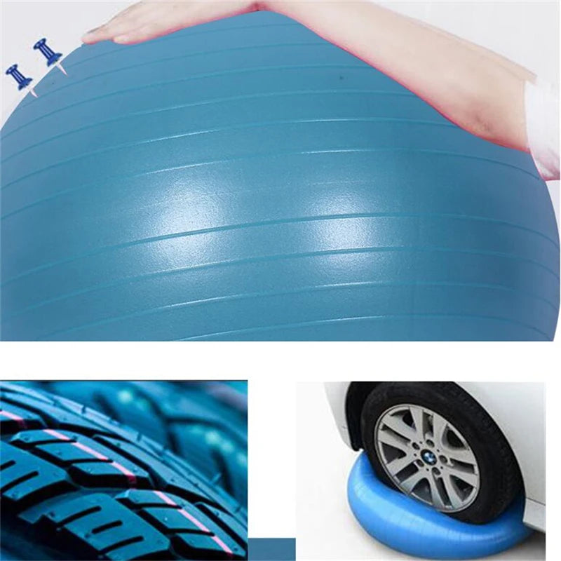 45/25cm Yoga Ball Exercise Gymnastic Fitness Pilates Ball Balance