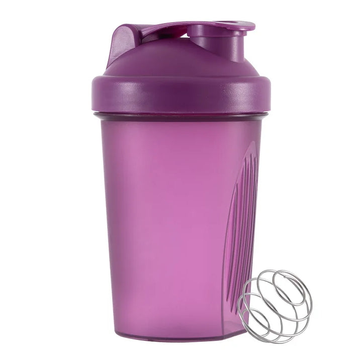 400ML Blender Shaker Bottle with Scale Protein Shakes Leakproof for Powder Workout Gym Sport Mixing Cup Water Bottle