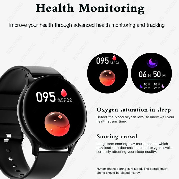 2023 OLED Fashion Smart Watch Ladies Heart Rate Blood Pressure