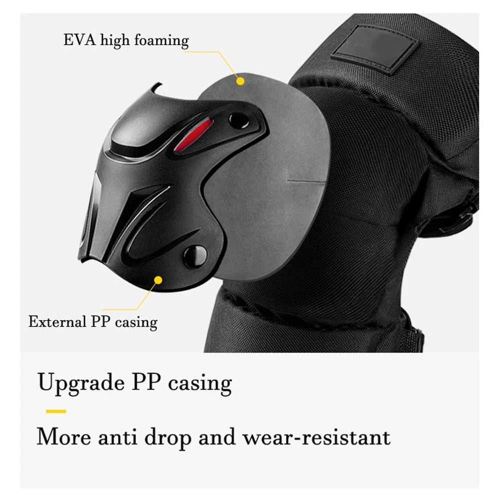 1 Pair Elbow Support Protective Motorbike Kneepads Motocross Motorcycle Knee Pads Riding Protector Racing Guards Protection Set