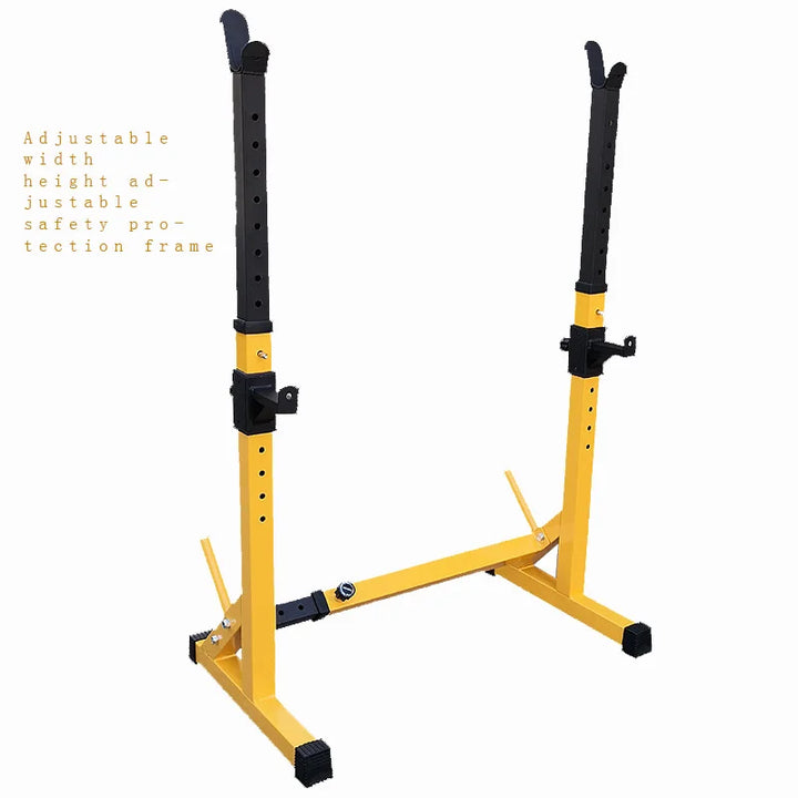 One Piece Barbell Squat Rack Stand For Adult Steel Barbell Stand