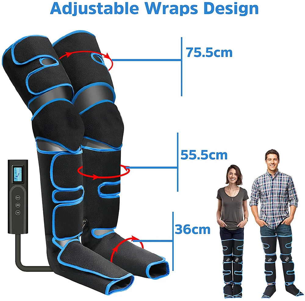 Leg Muscle Relaxer 6 modes Air Compression Recovery Boot Lymph Release