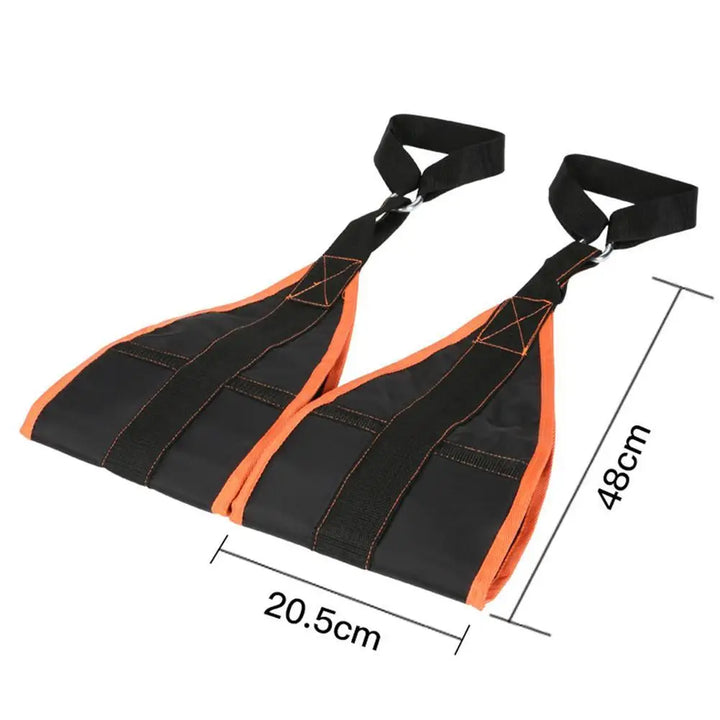 2 Pcs Abdominal Muscle Cantilever Training Belt Support Hanging Belt