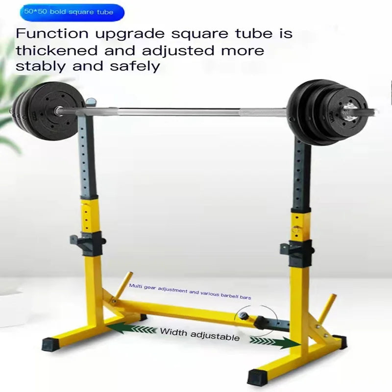 One Piece Barbell Squat Rack Stand For Adult Steel Barbell Stand