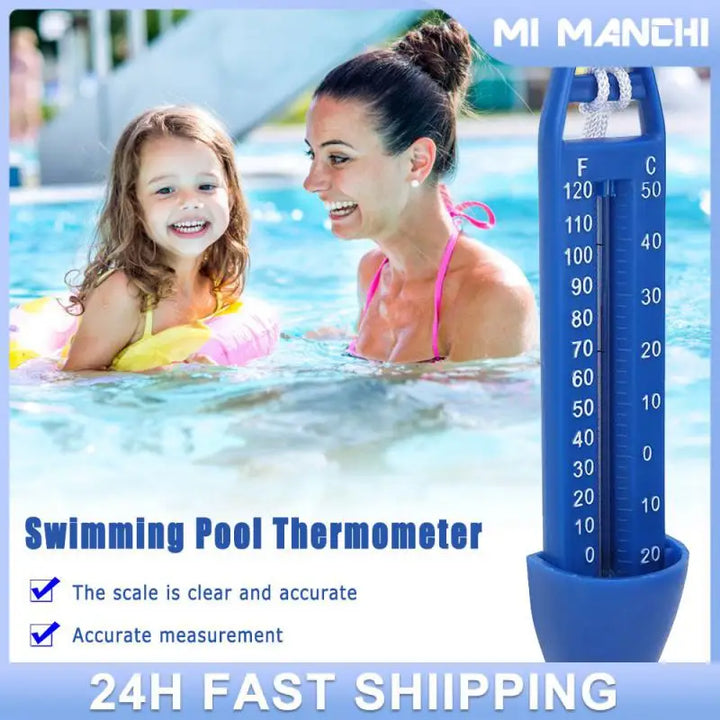 Swimming Pool Thermometer Practical Accurate Wireless Floating Temperature Meter Hot Tub Thermometer Measuring Meter Waterproof