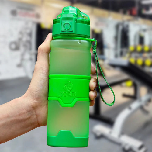 ZORRI Sports Water Bottle Protein Shaker Bpa Free Eco-Friendly