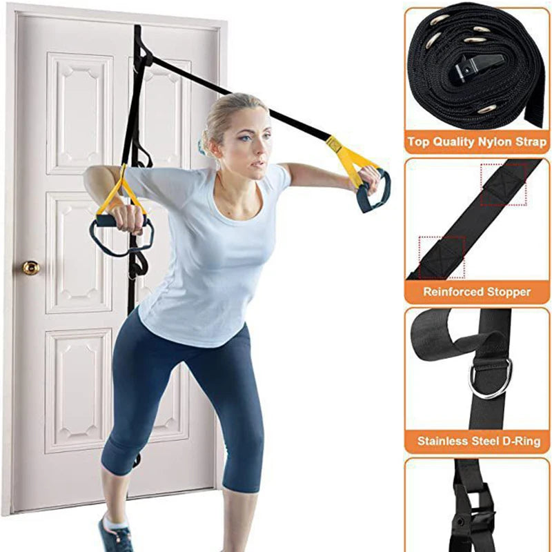 Upgrade Door Anchor Strap for Resistance Bands Exercises Anchor Gym