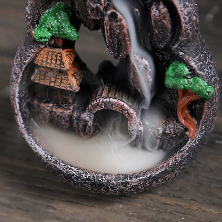 Backflow Incense Burner Resin Home Indoor Tea Path Incense Path New Retro Creative Backflow Decoration