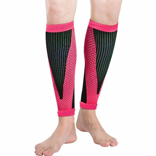 1Pair Compression Calf Sleeves Footless Leg Brace Sock For Running
