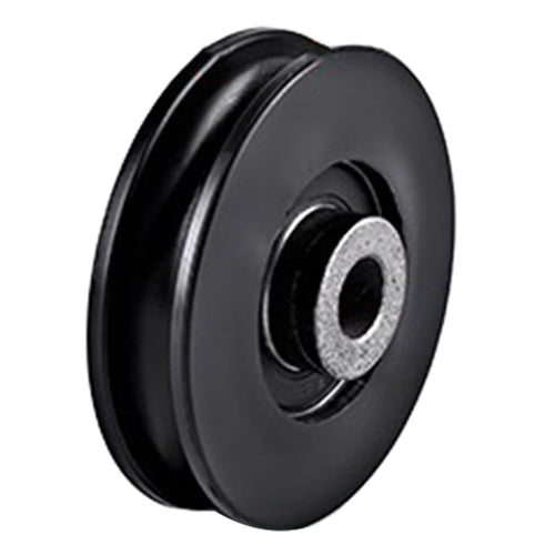 Nylon Bearing Pulley Wheel Round Black Wheel Cable Gym Fitness