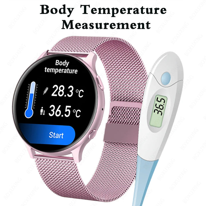 2023 OLED Fashion Smart Watch Ladies Heart Rate Blood Pressure