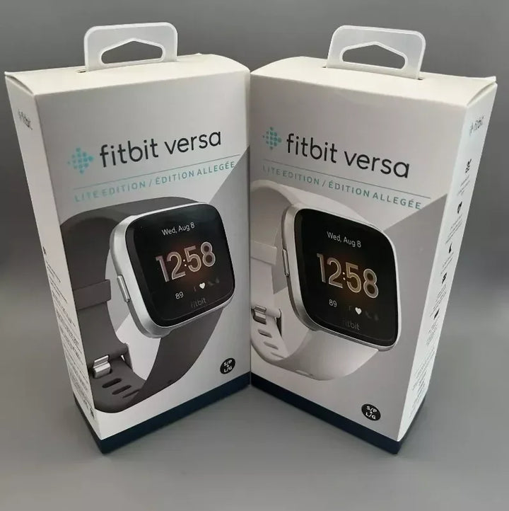 Fitbit Versa/Versa Lite Edition Smart Watch,GPS, One Size (S and L Bands Included)