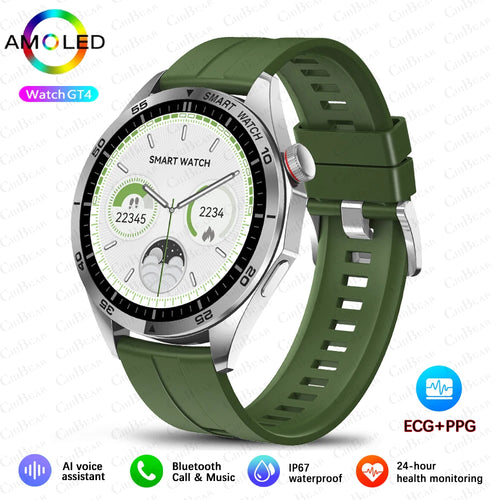 2023 New ECG+PPG Bluetooth Call Smart Watch Man AMOLED HD Screen Sport