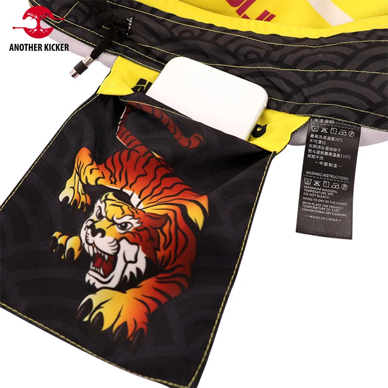 Tiger MMA Pants Combat Boxing Shorts for Men Fitness Gym Sports