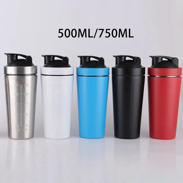 Stainless Steel Protein Powder Shaker Bottle Leak Proof Water Bottle