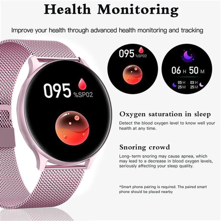 For Xiaomi Huawei 1.32 inches Bluetooth Call Smartwatch Women Men