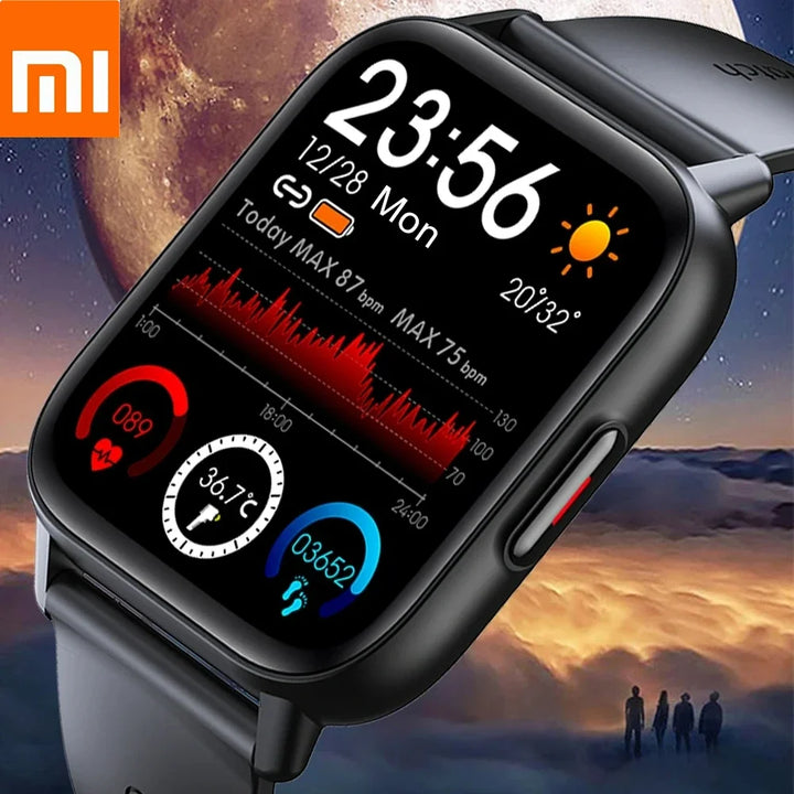 Xiaomi New 1.69 Inch Smart Watch Men Body Temperature Full Touch