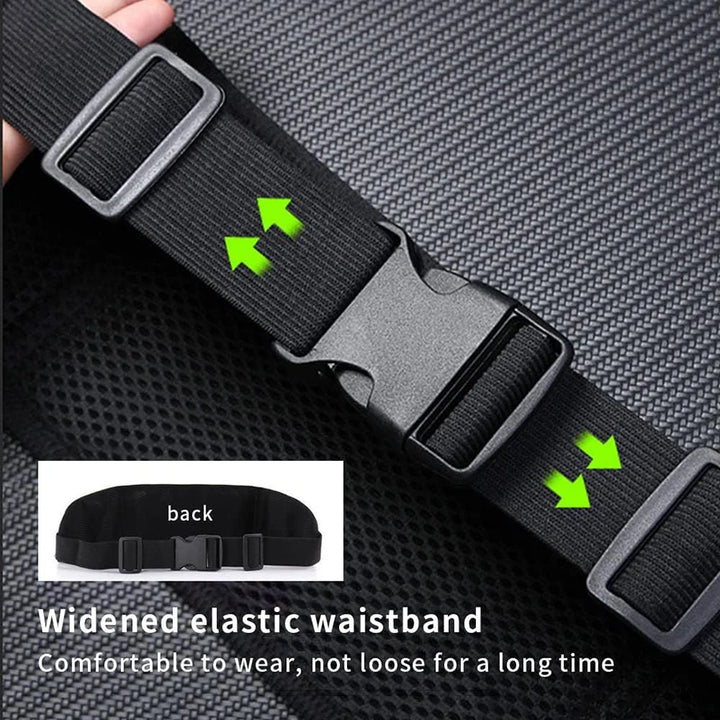 Outdoor Sports Waist Bag, Running and Fitness Mobile Phone Bag, Waterproof Small Hanging Bag, Men's and Women's Zero Wallet