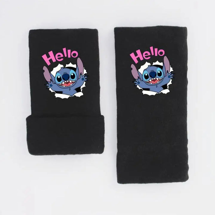 Stitch Gloves Star Baby Anime Peripheral Half Finger Gloves