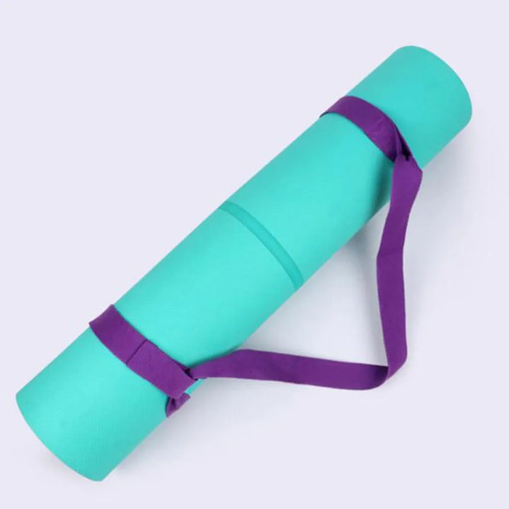 Yoga Mat Strap Belt Shoulder Carry Belt Adjustable Sports Sling Exercise Stretch Fitness Elastic Yoga Belt Yoga Equipment