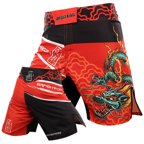 Tiger MMA Pants Combat Boxing Shorts for Men Fitness Gym Sports