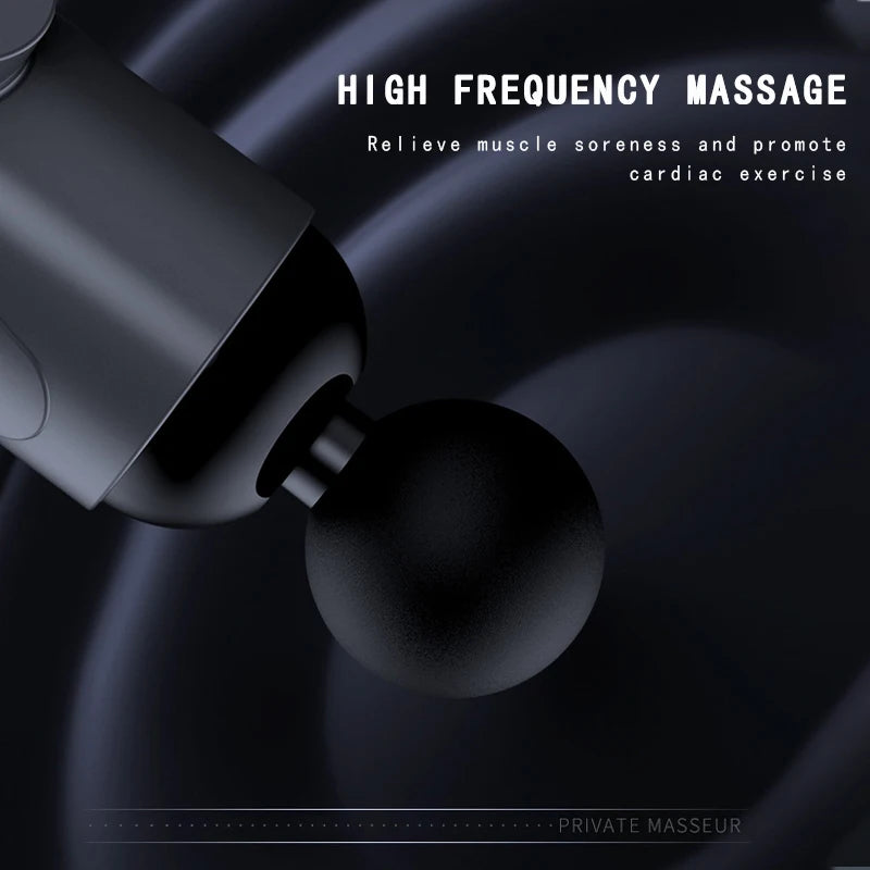 New Fascial Massage Gun Muscle Relaxation Vibration Machine Neck Back