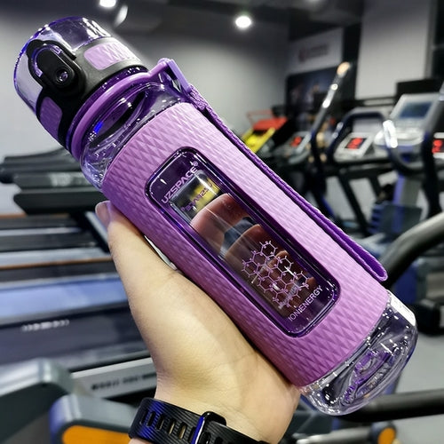 UZSPACE Sport Water Bottles Portable Gym anti fall Leak proof large