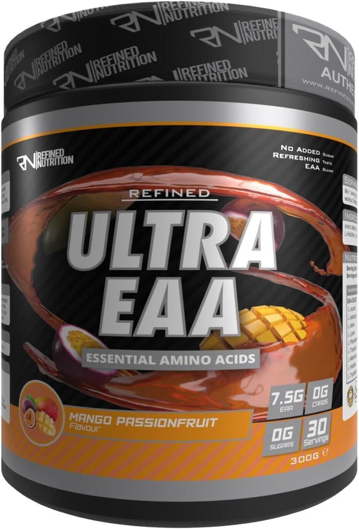 Refined Nutrition Ultra EAA 300g - Mango & Passionfruit, No Allergic Ingredients