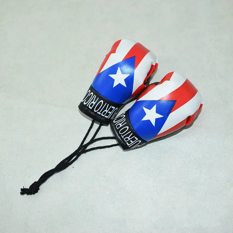 Newborn Photography Props Mini Simulation Boxing Glove Boxing Flag Gloves for Baby Photo Prop Decorated Accessories